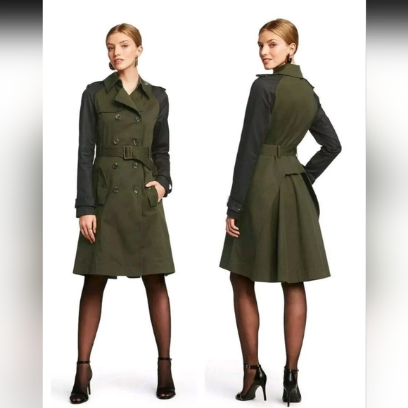 Altuzarra For Target Jackets & Blazers - Altuzarra For Target olive and black belted trench coat Size S